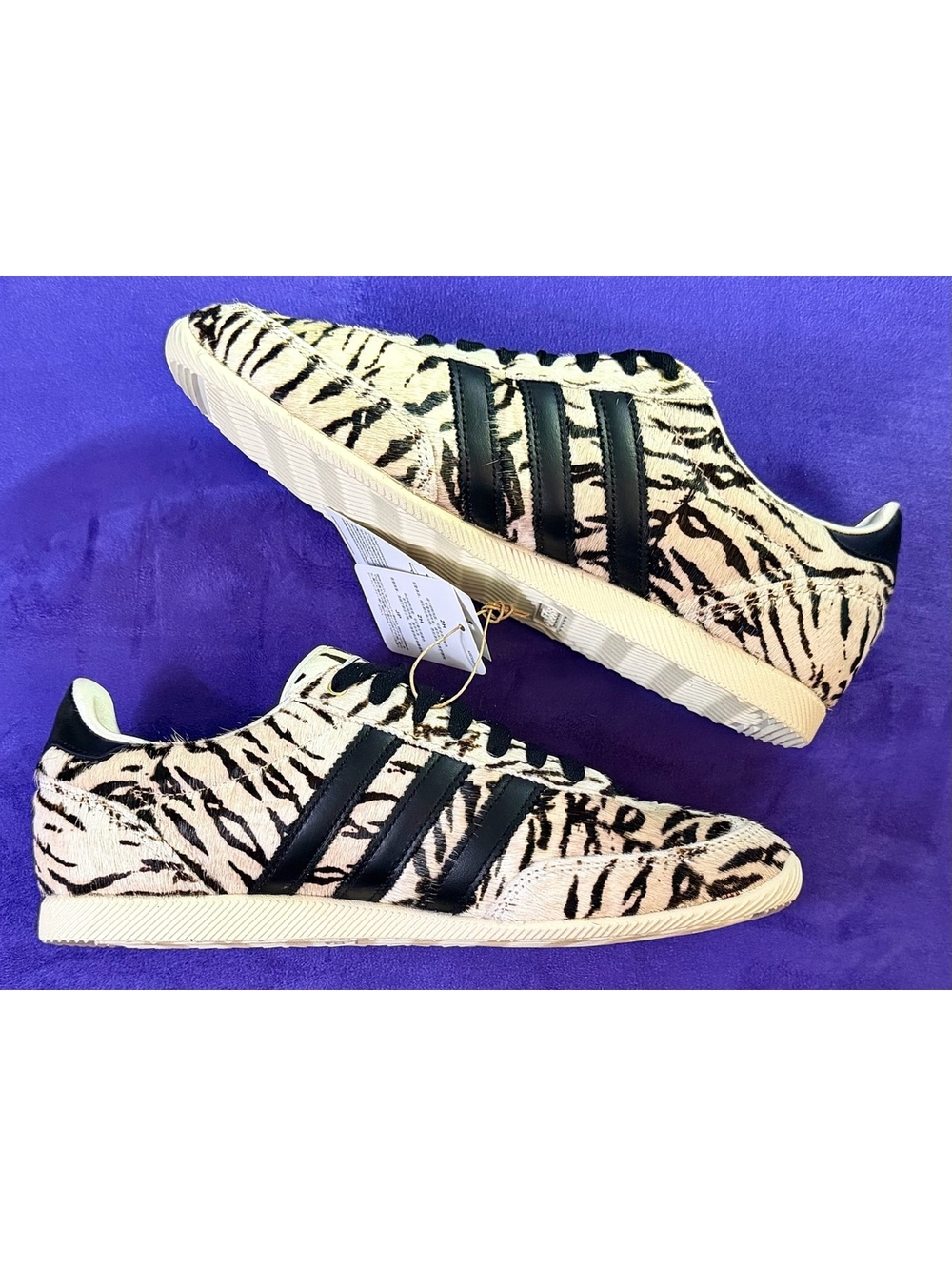 Adidas Japan W Zebra Tiger Pony Hair KI6544 Women 9.5